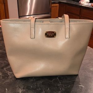 Michael Kors nude/blush shoulder bag